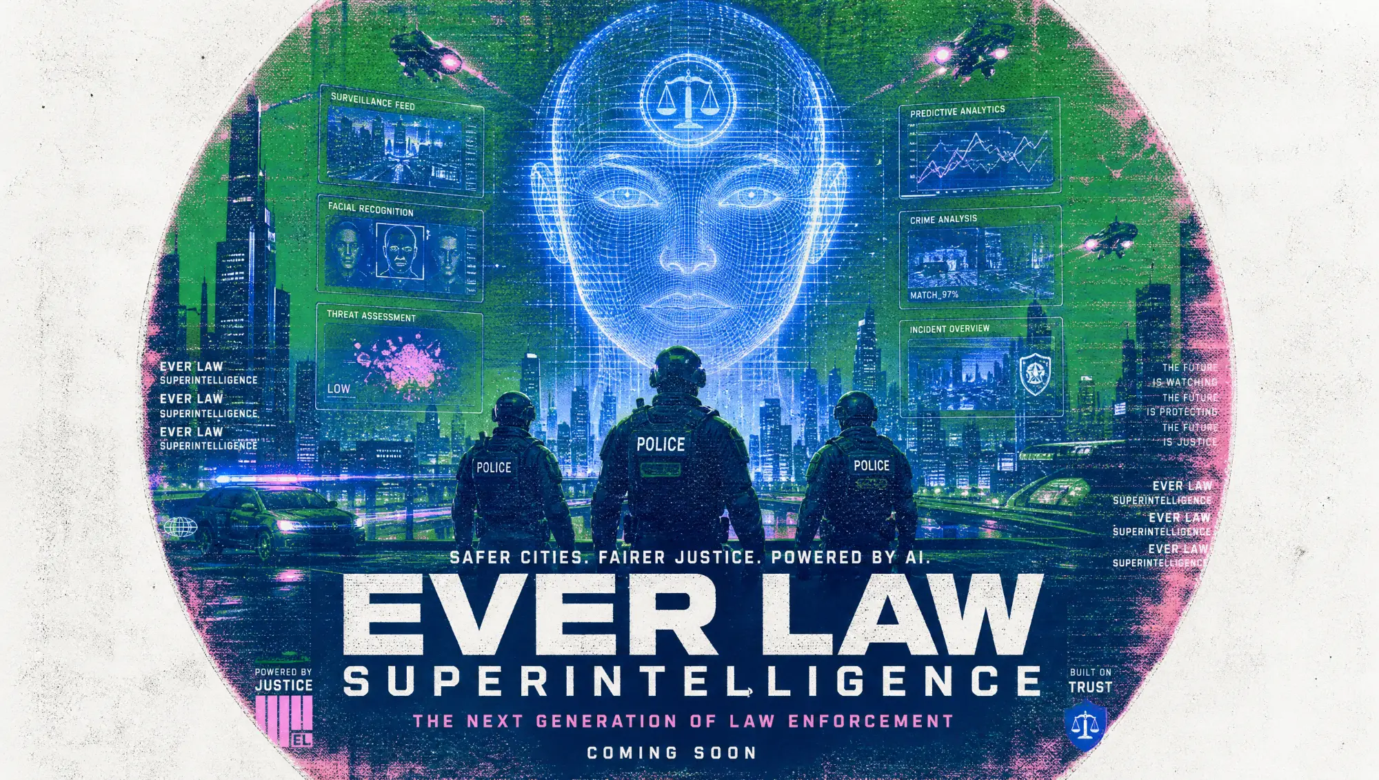 Ever Law SI: Superintelligence poster